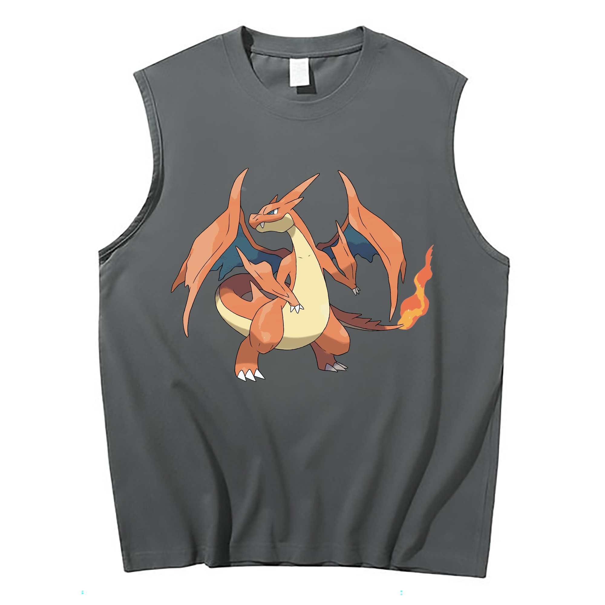 （画像用） ポケットモンスター Pokémon コットン100％タンクトップ（フロントプリント）